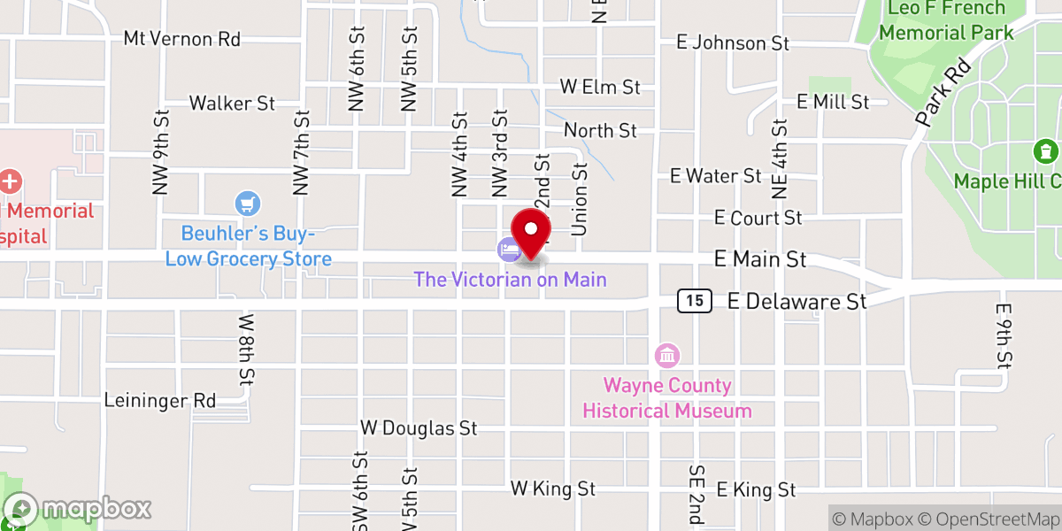 Map showing location of Jesus Name Pentecostal Church - Feed My Sheep - Food Distribution Center