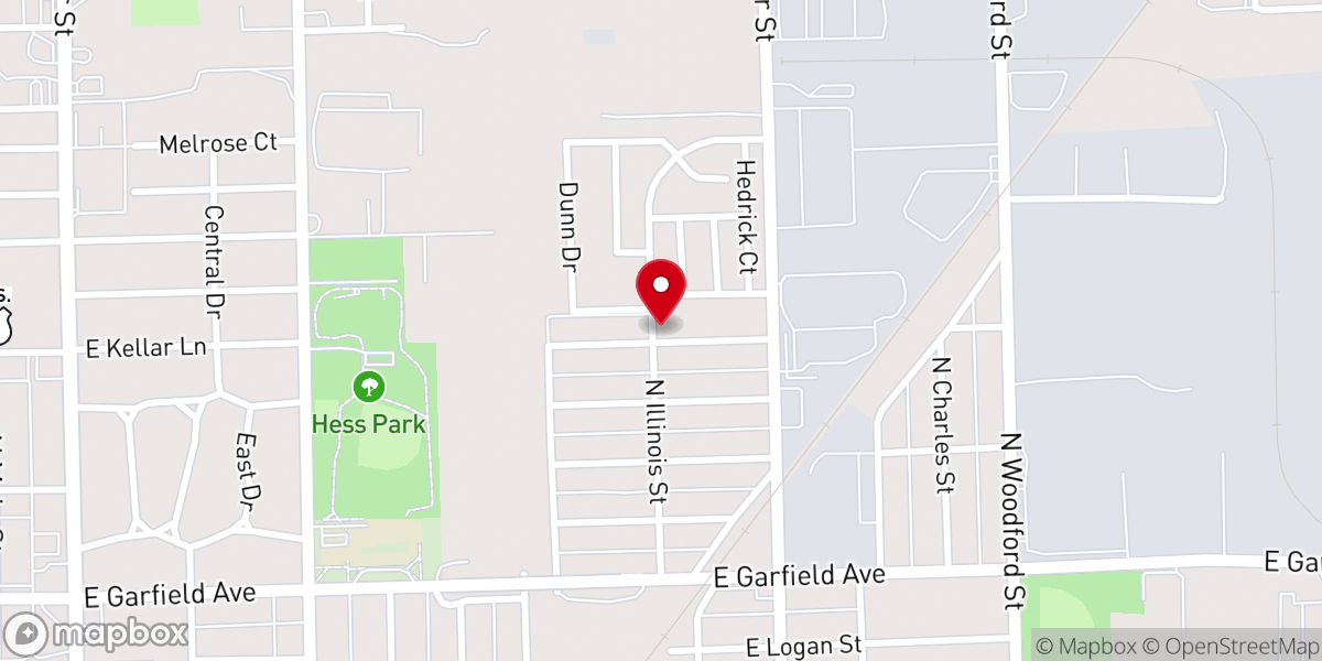 Map showing location of God's Place of Deliverance