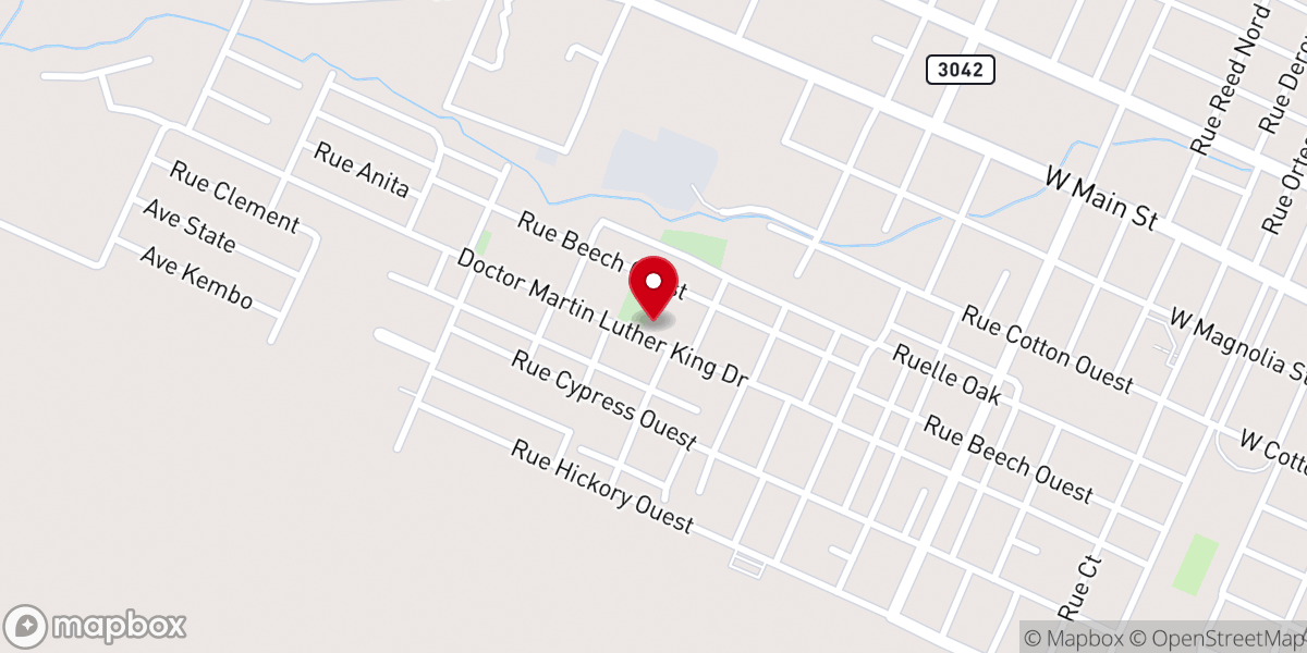 Map showing location of St Joseph Church