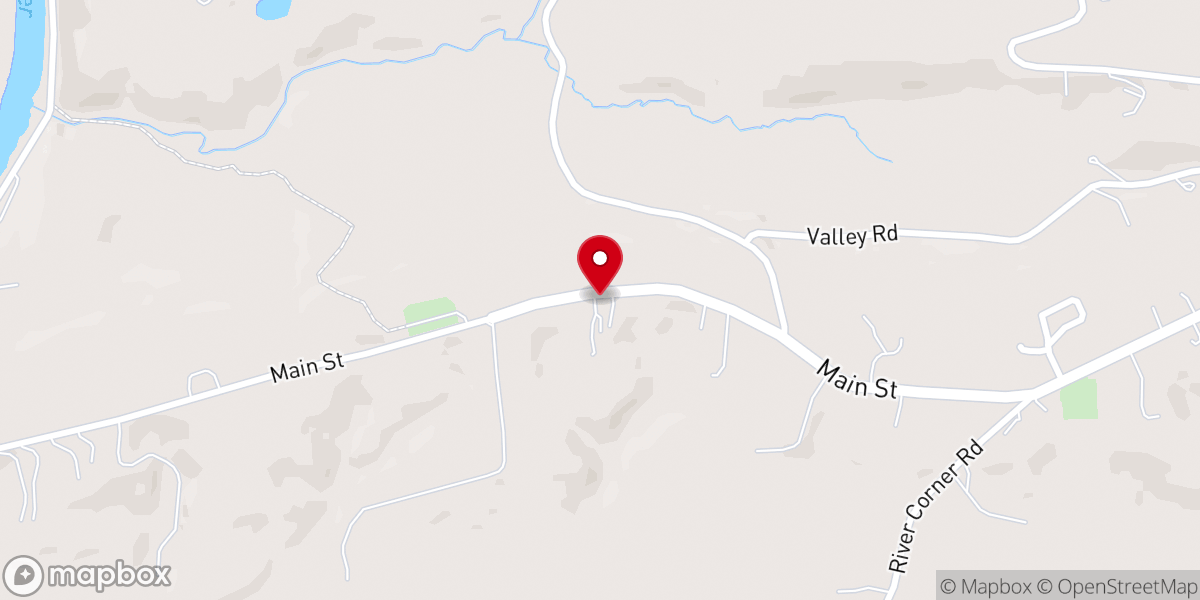 Map showing location of Bethel Evangelical Congregational