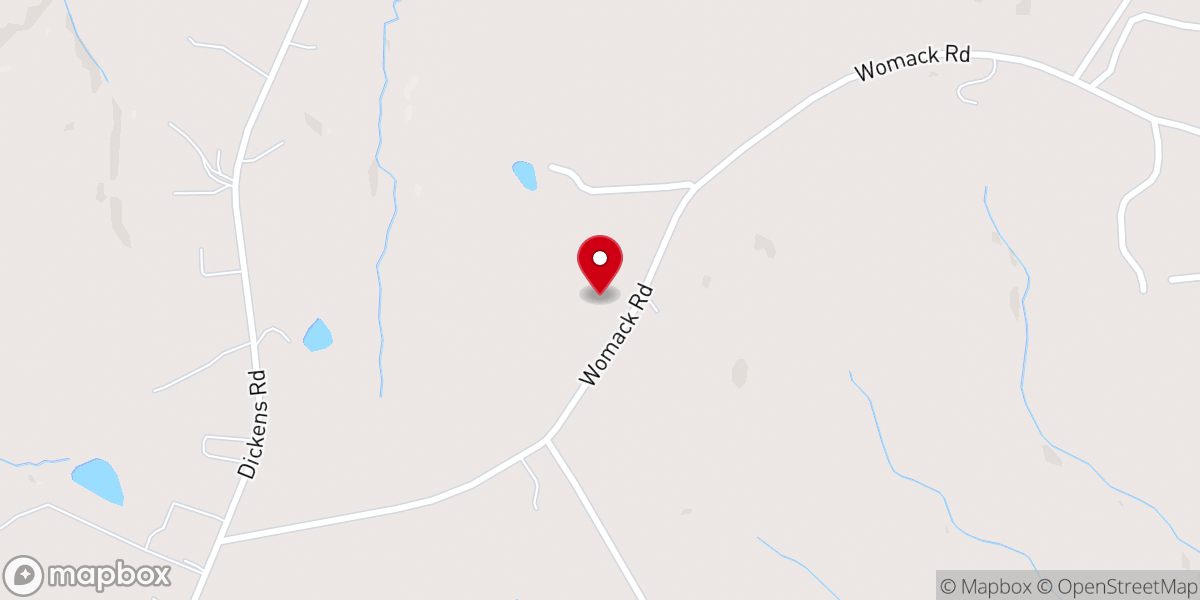 Map showing location of Chapel Hill A.M.E. Zion Church