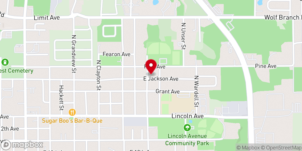 Map showing location of Tabernacle of the Enlightened Church of God Inc. Mt. Dora
