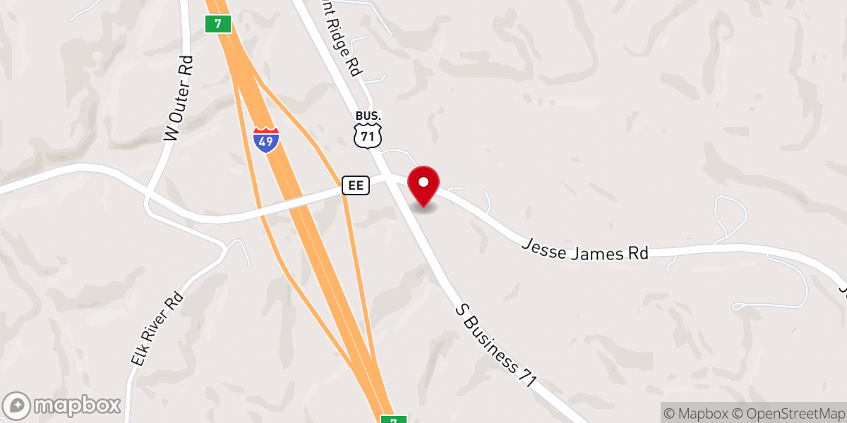 Map showing location of Tri City Community Church