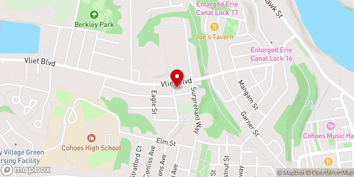 Map showing location of HOLY TRINITY CHURCH