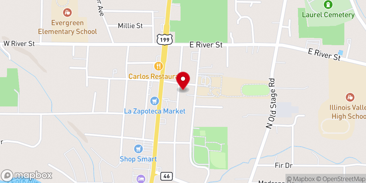 Map showing location of Community Christian Academy