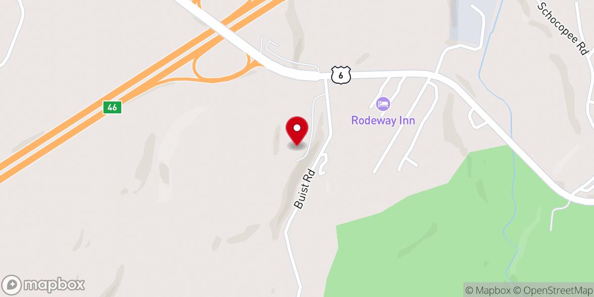 Map showing location of Calvary Chapel of Milford