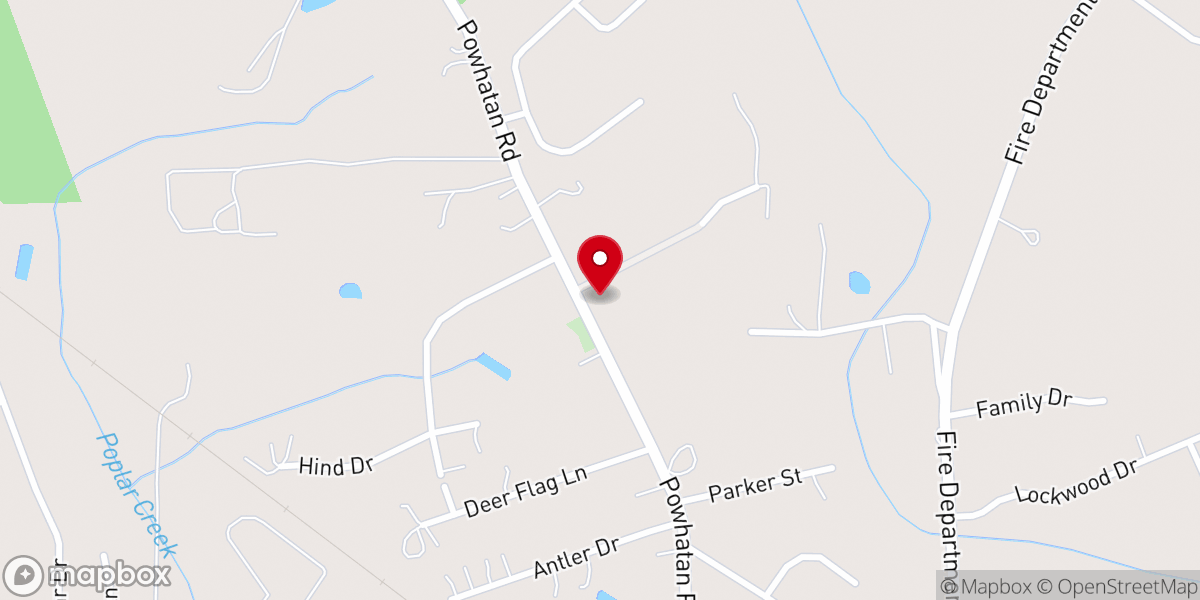 Map showing location of St John's Disciple Church