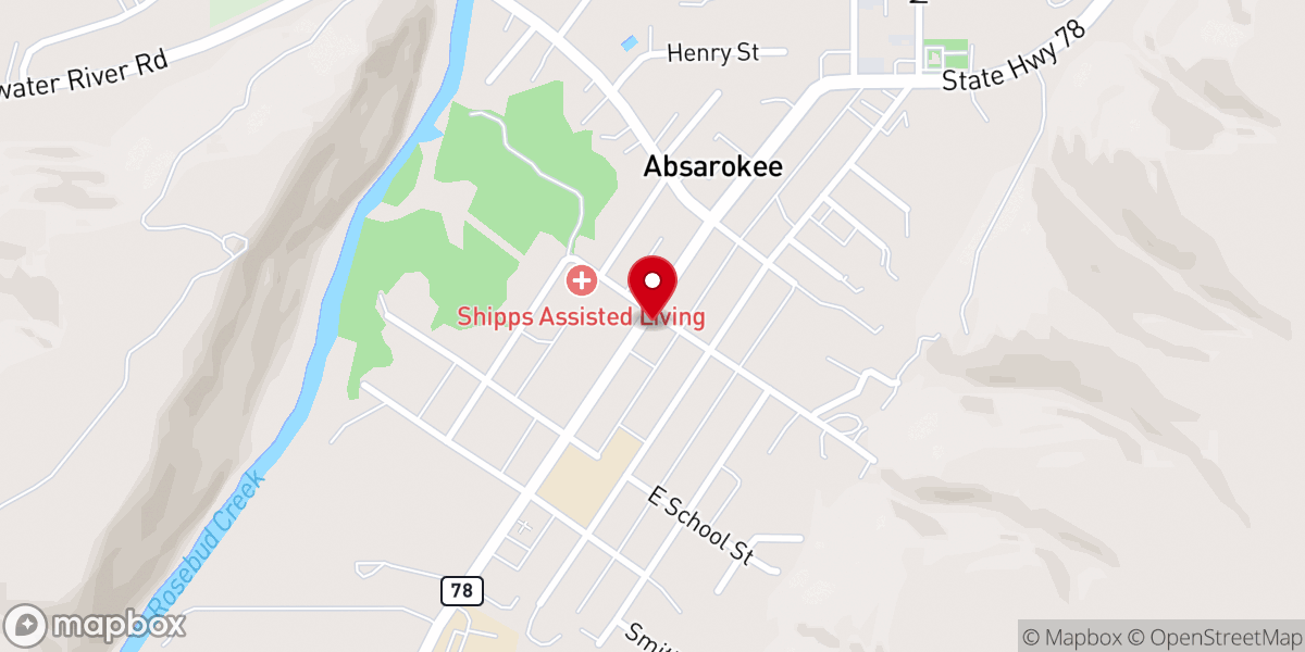 Map showing location of Congregational Church of Dodson