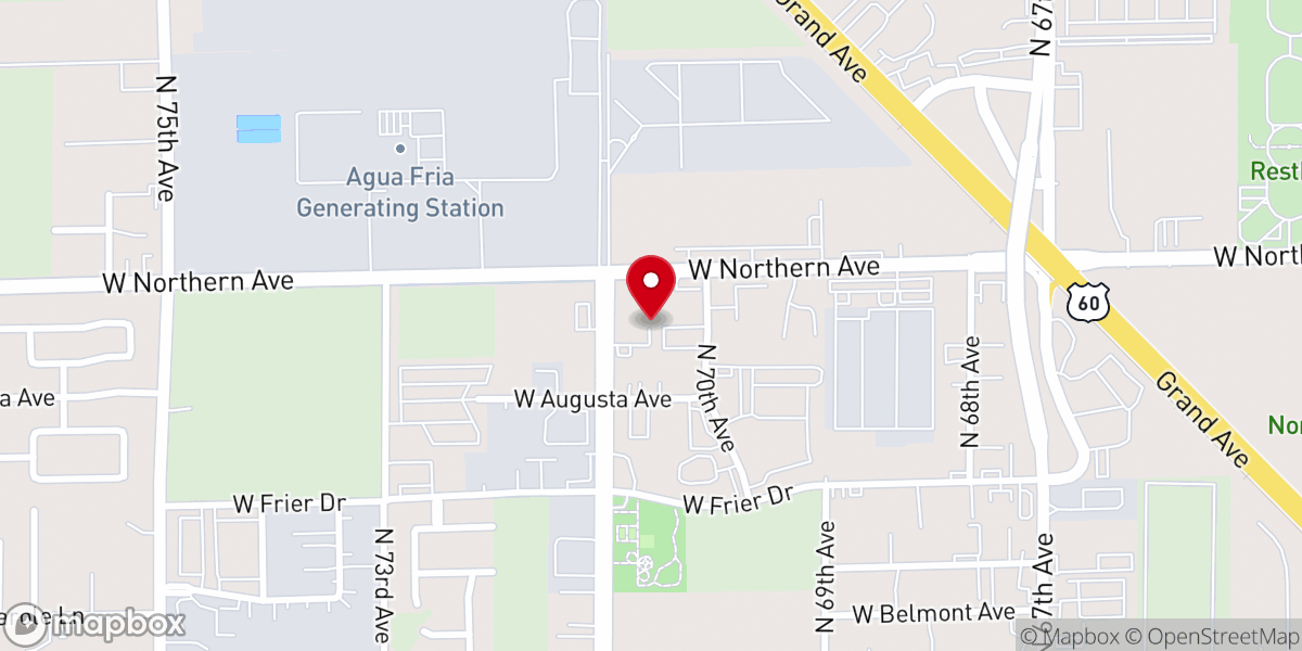 Map showing location of Redeemed International Church