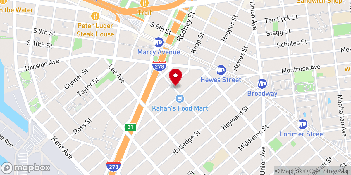 Map showing location of Cong. Be'er Mayim Chaim - Chernowitz