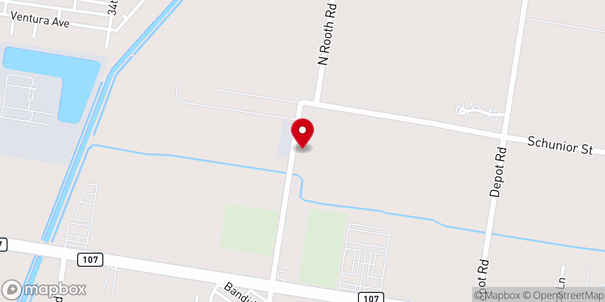 Map showing location of River of Life Fellowship