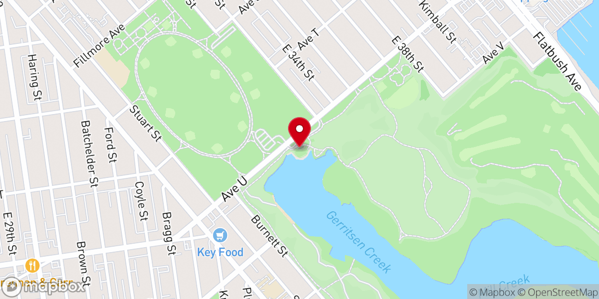 Map showing location of Salt Marsh Nature Center