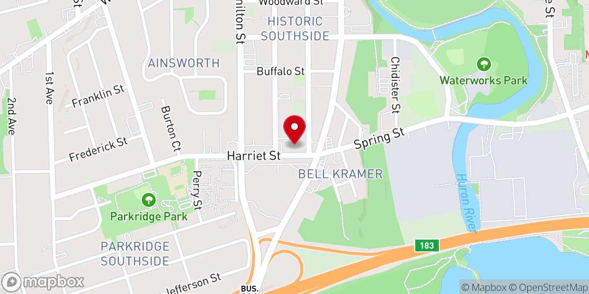 Map showing location of Messias Temple Church