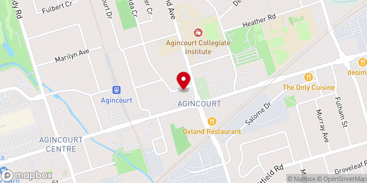 Map showing location of Church of God of Prophecy