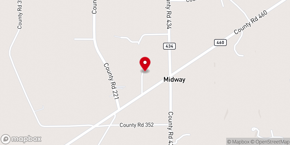 Map showing location of East Lawrence UPC House Of Hope