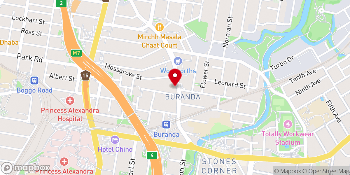 Map showing location of Lighthouse Church Inner City