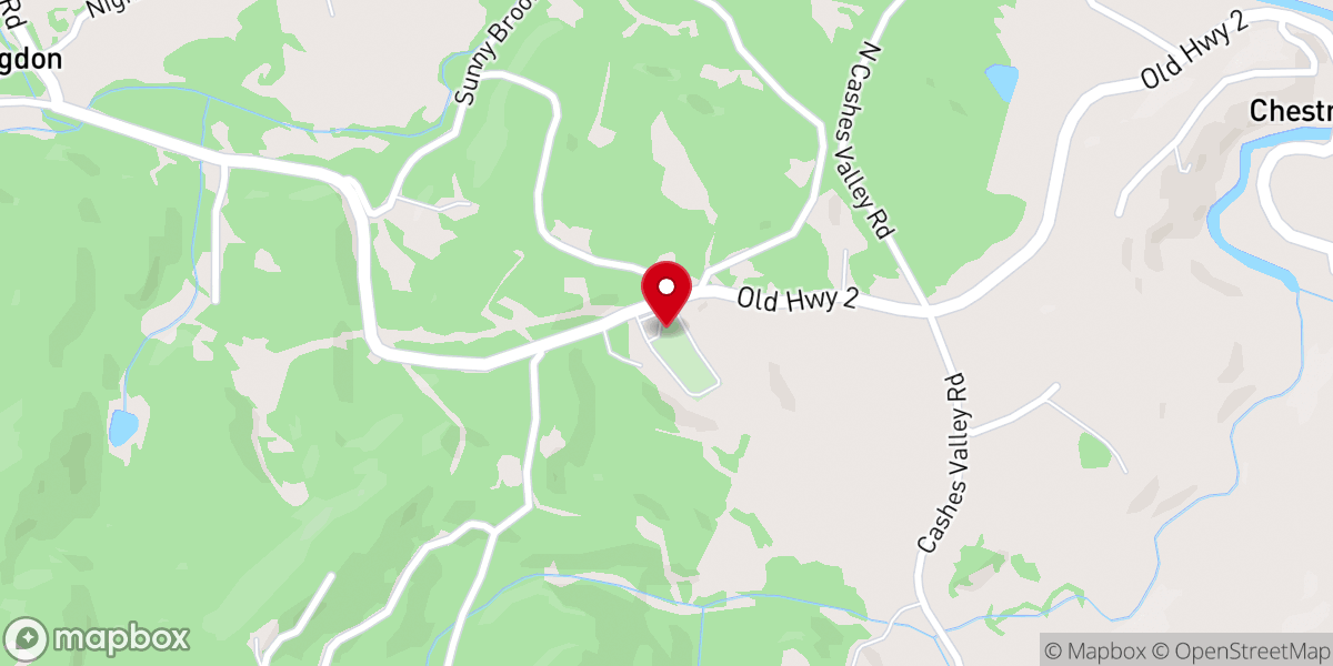 Map showing location of Mount Moriah Baptist Church