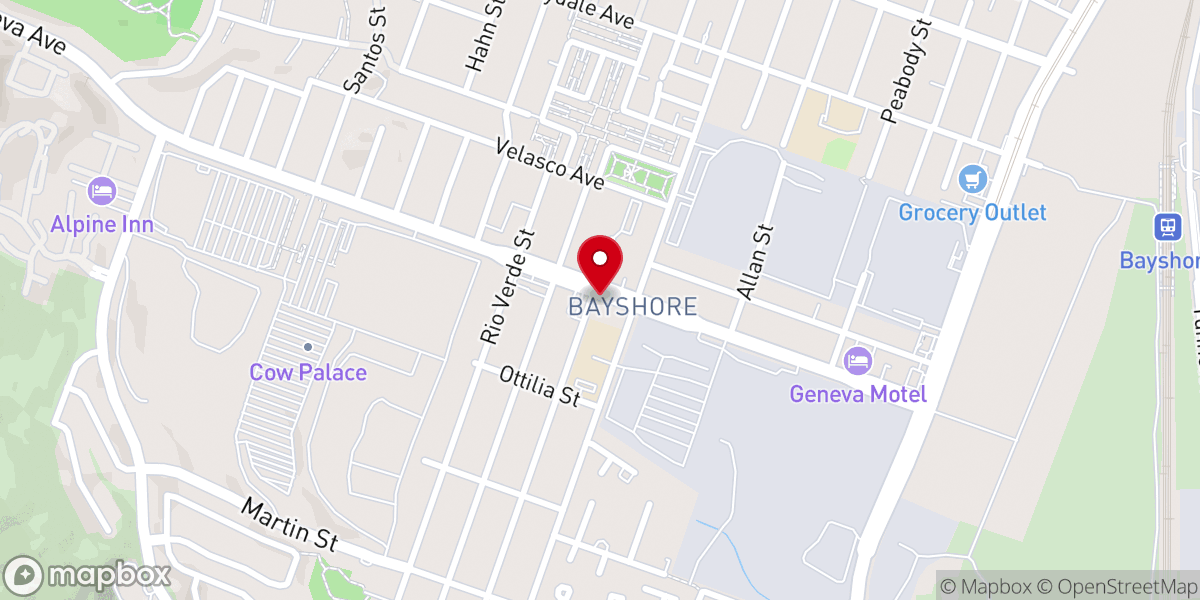 Map showing location of New Mt Vernon Missionary