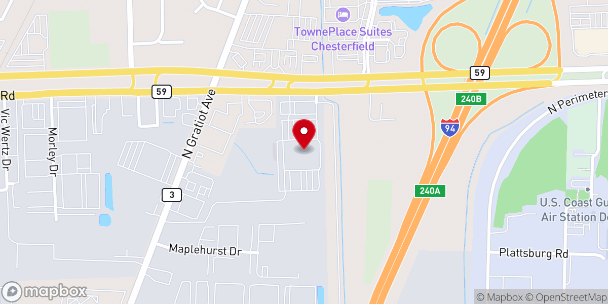 Map showing location of Kensington Church