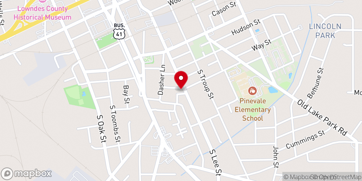 Map showing location of Our Daily Bread Gospel Tabernacle Inc