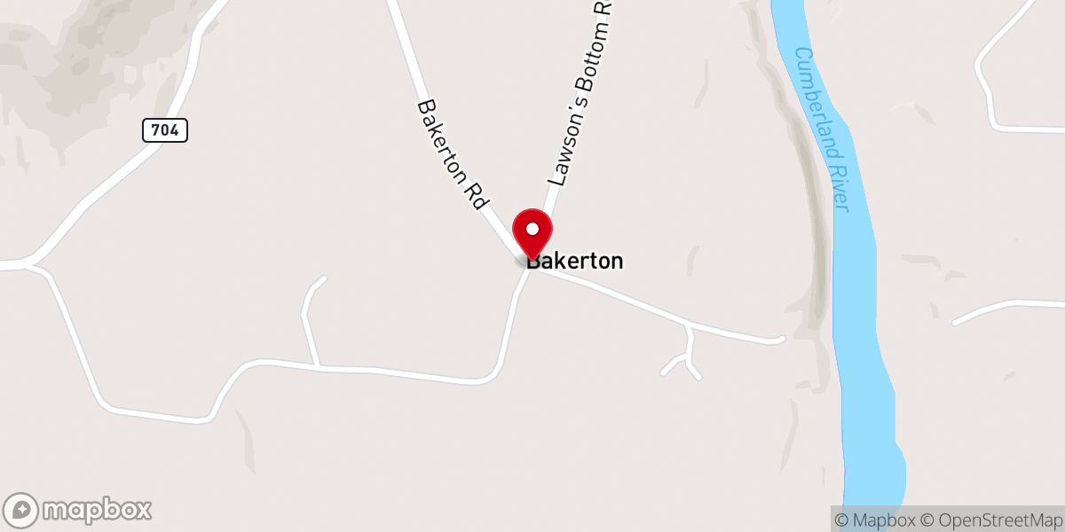 Map showing location of Providence United Methodist Church