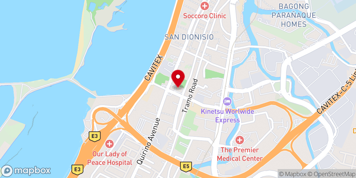 Map showing location of The Church of Jesus Christ of Latter-day Saints