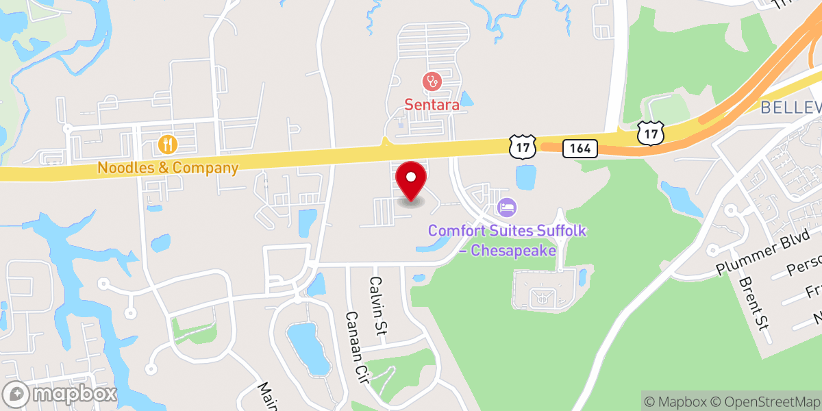 Map showing location of Church of God and Saints of Christ