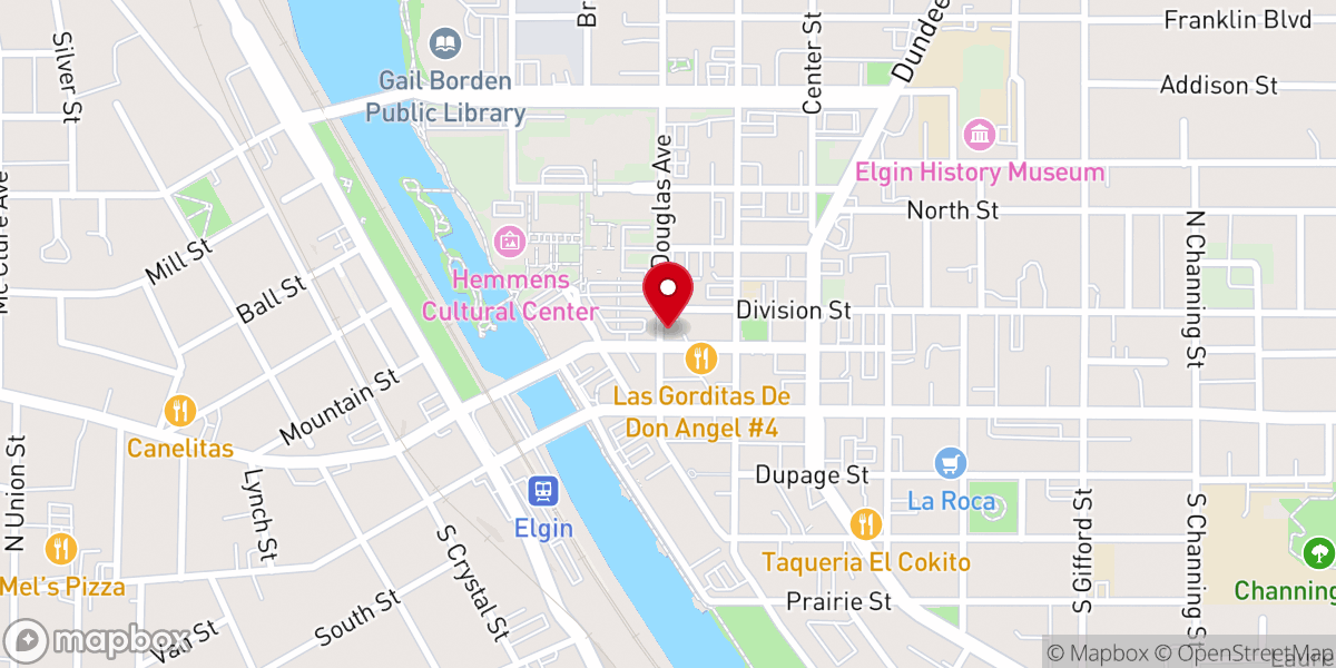 Map showing location of St Joseph