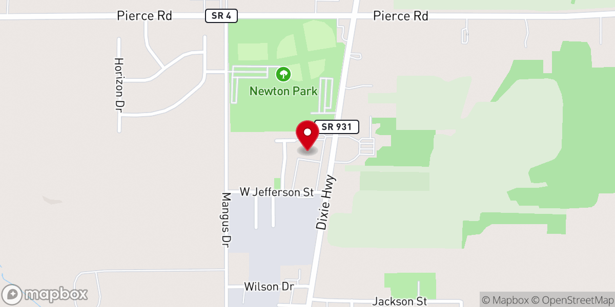 Map showing location of The Church in Lakeville
