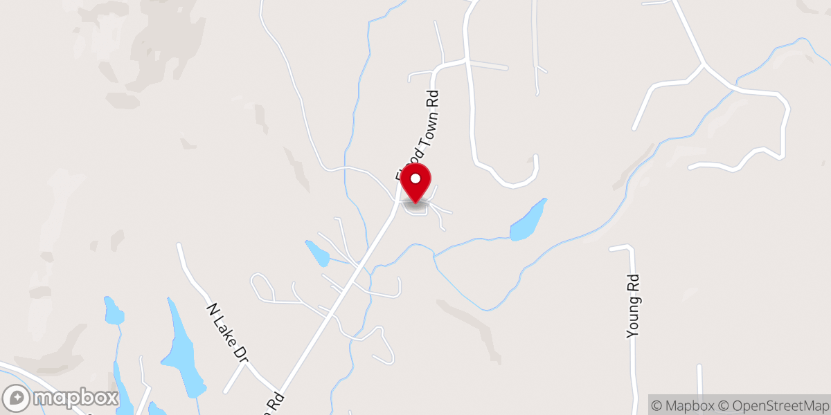 Map showing location of Primera Iglesia Bautista Hispana