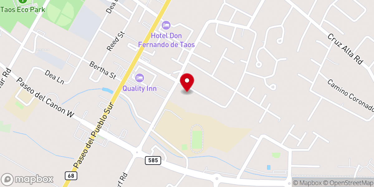 Map showing location of Saint James Church