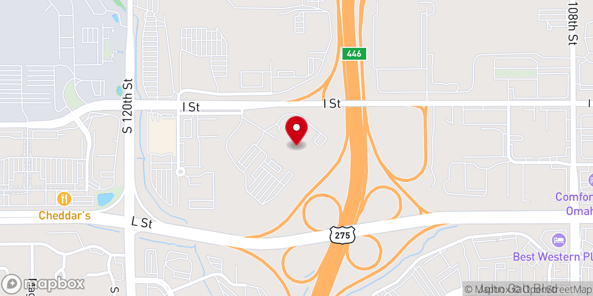 Map showing location of Glory Enterprises Inc