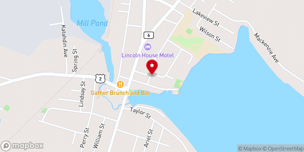 Map showing location of The Warehouse/The Mission