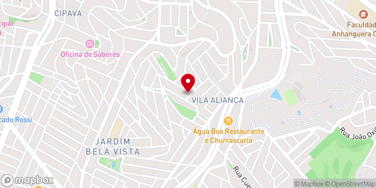 Map showing location of Comunidade Santa Maria Goretti