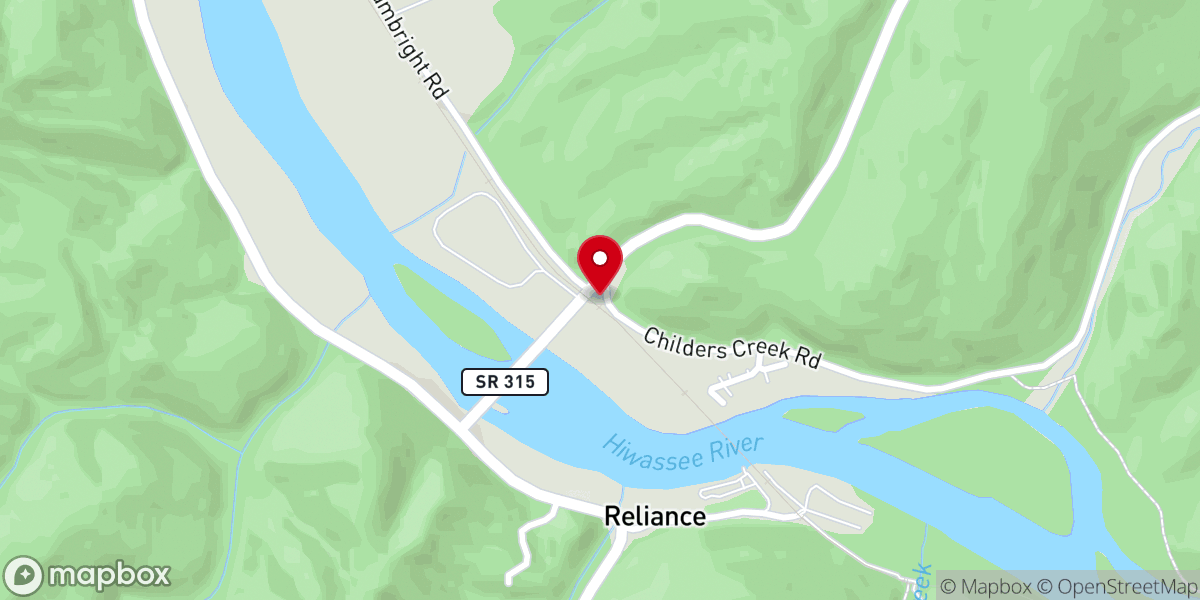 Map showing location of Watchmen's House