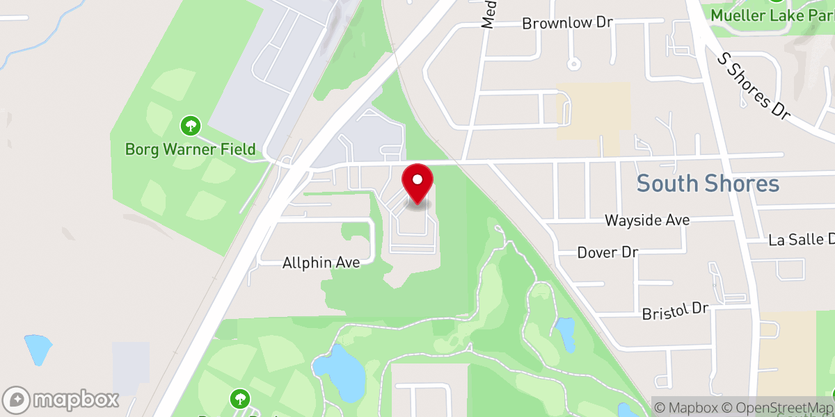 Map showing location of Maranatha Church