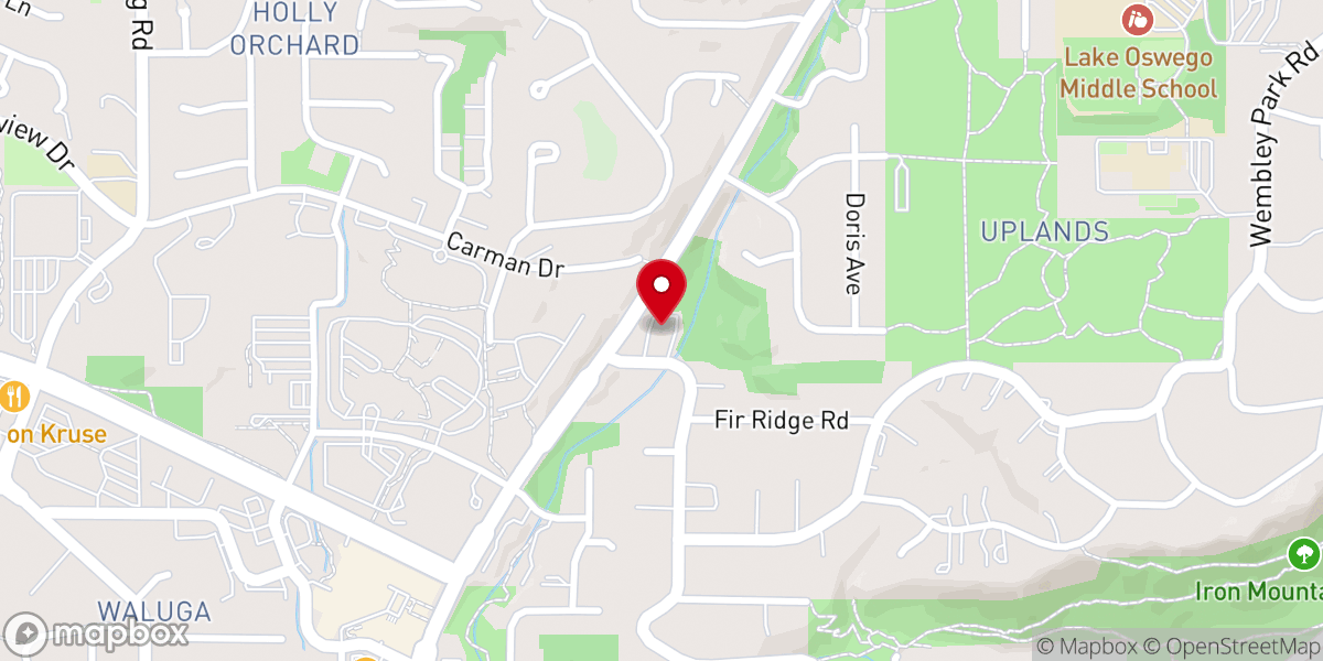 Map showing location of Hope Community Church