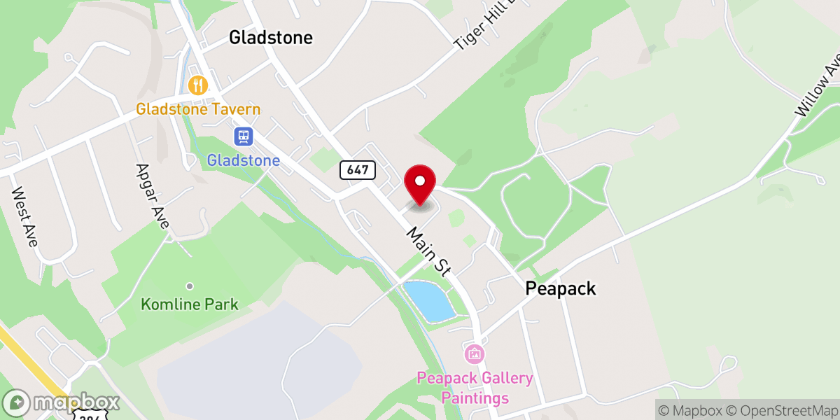 Map showing location of St. Luke's Episcopal Church