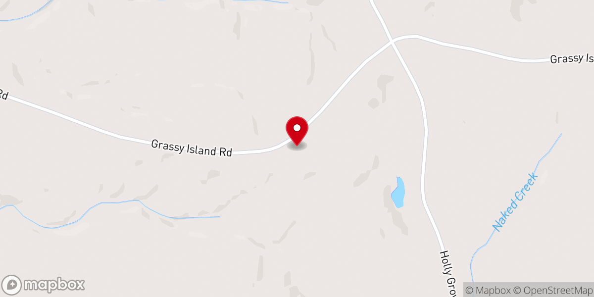 Map showing location of Bethel Church