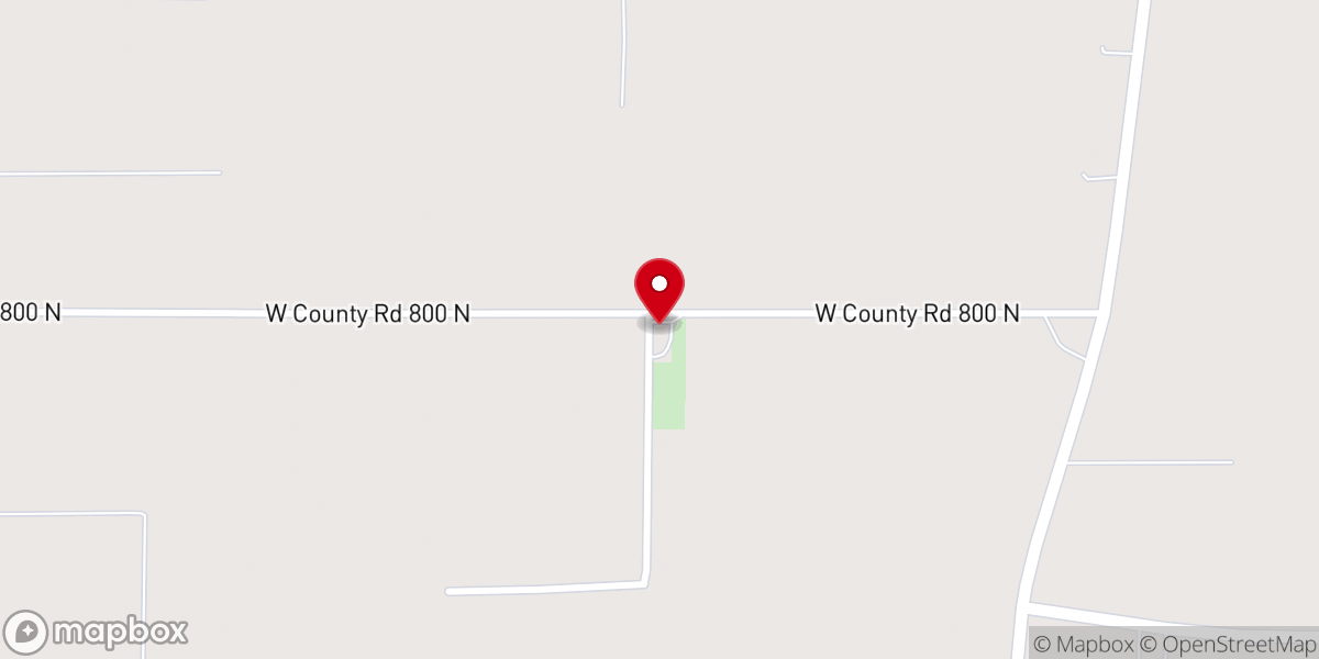 Map showing location of Fairbanks Baptist Church