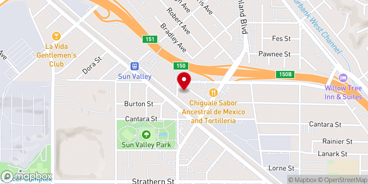 Map showing location of Mysterium Center Inc