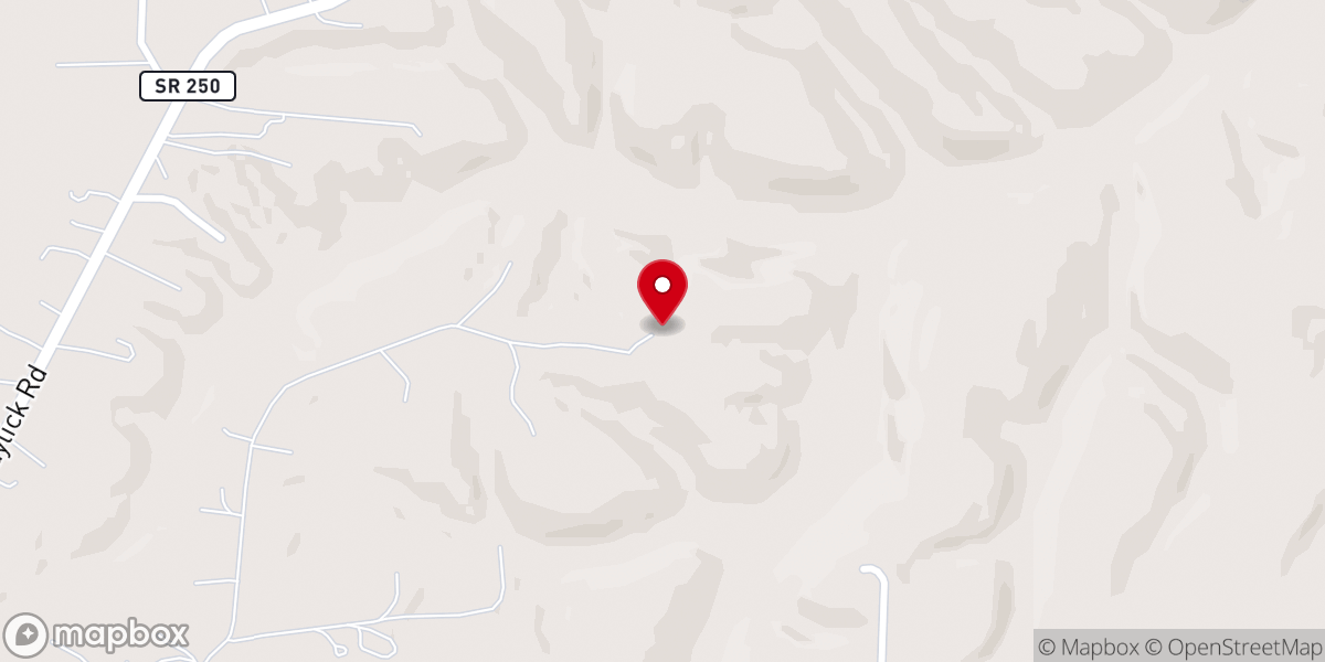 Map showing location of Camp Leatherwood Inc