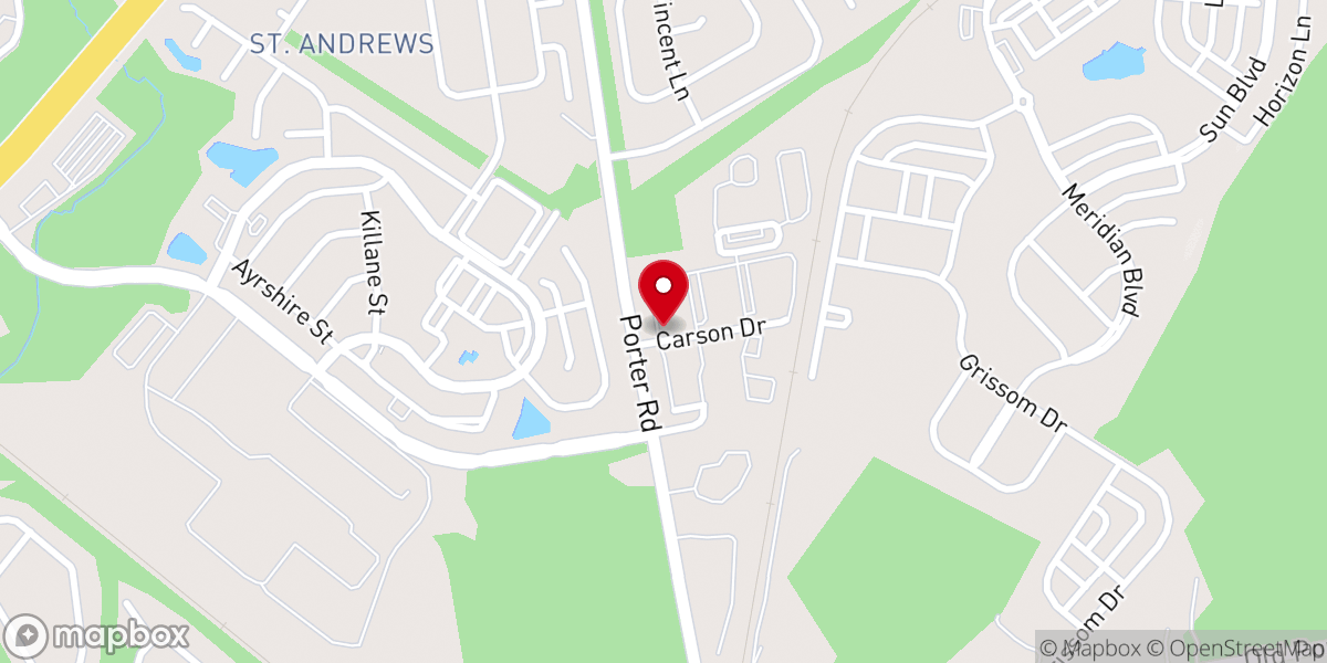Map showing location of Grace Chapel