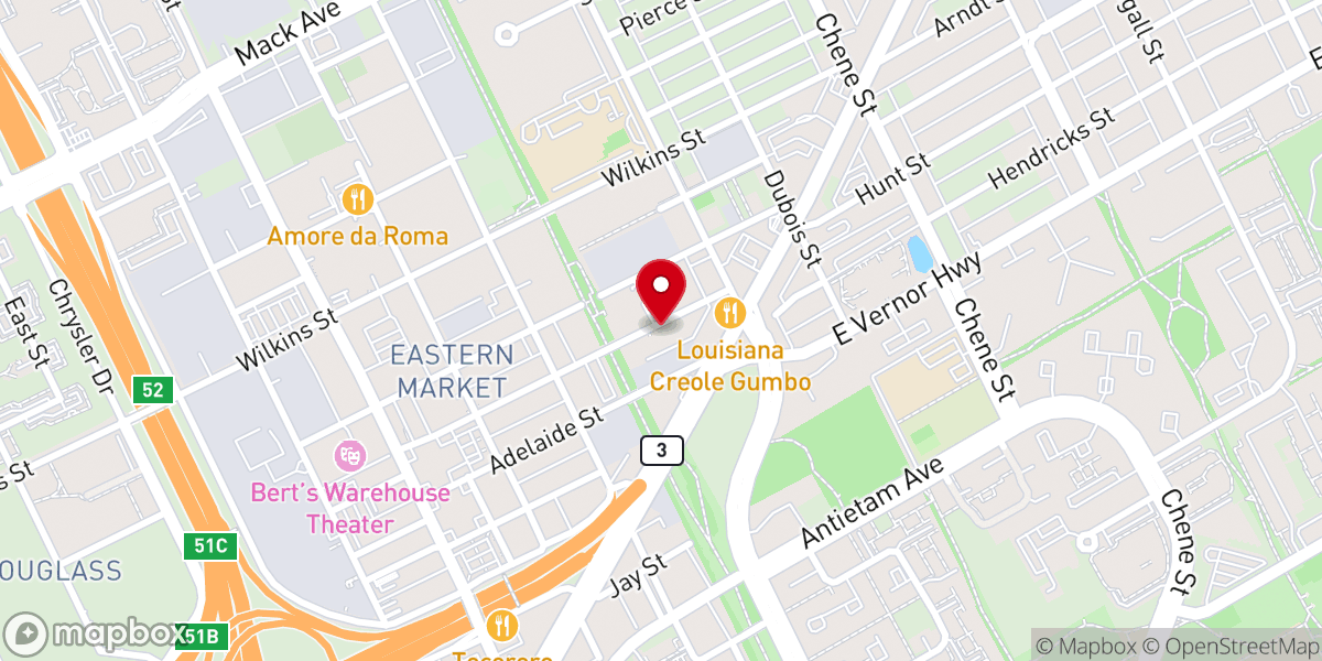 Map showing location of Motherhood Evangelism Inc