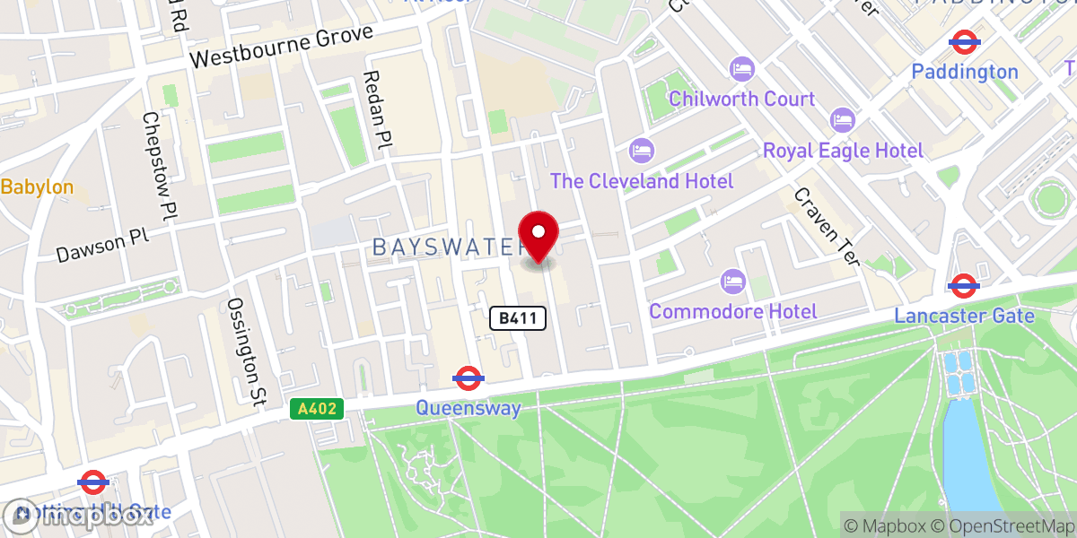Map showing location of Malaysia Hall Prayer Room