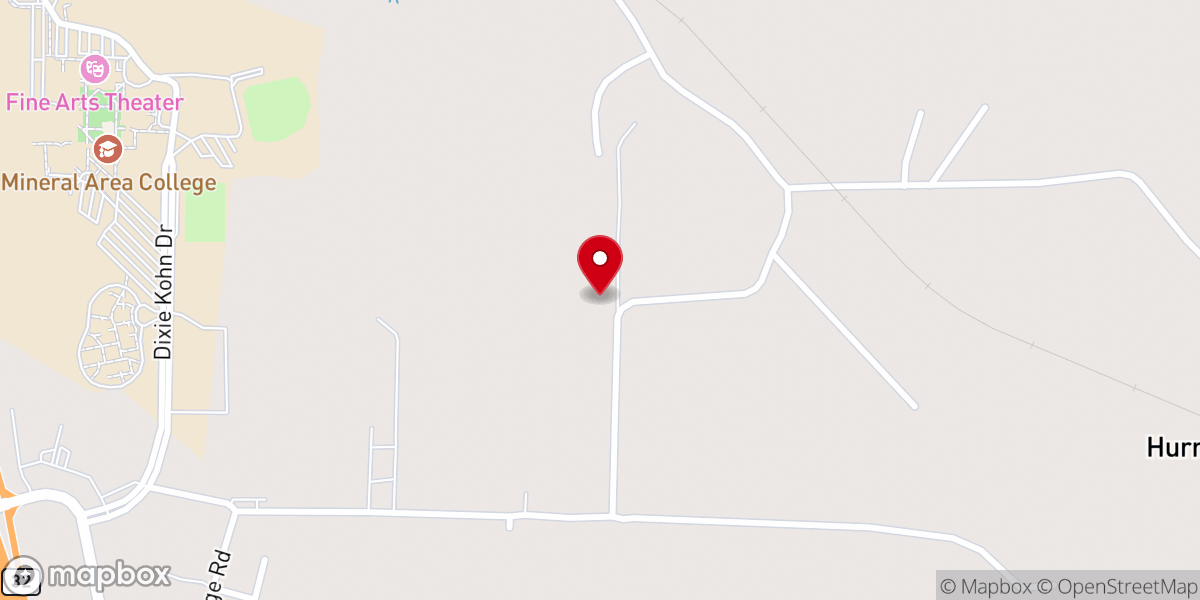 Map showing location of New Life Church