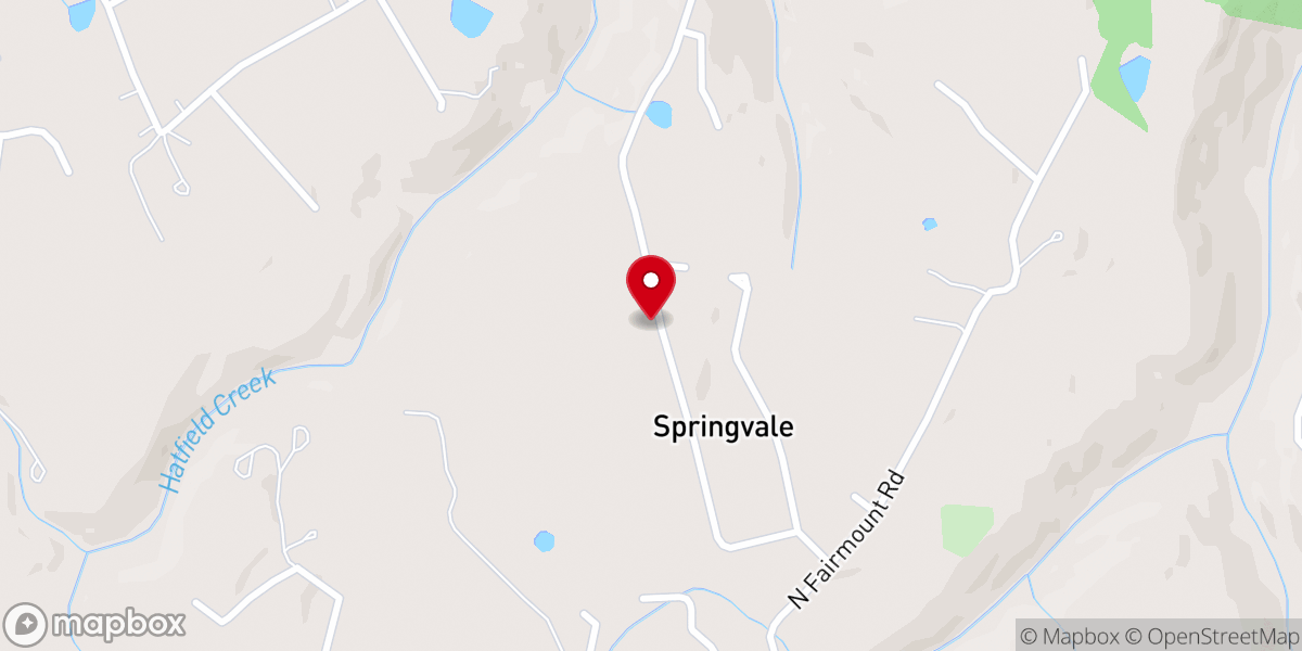 Map showing location of Welcome Hill Baptist Church