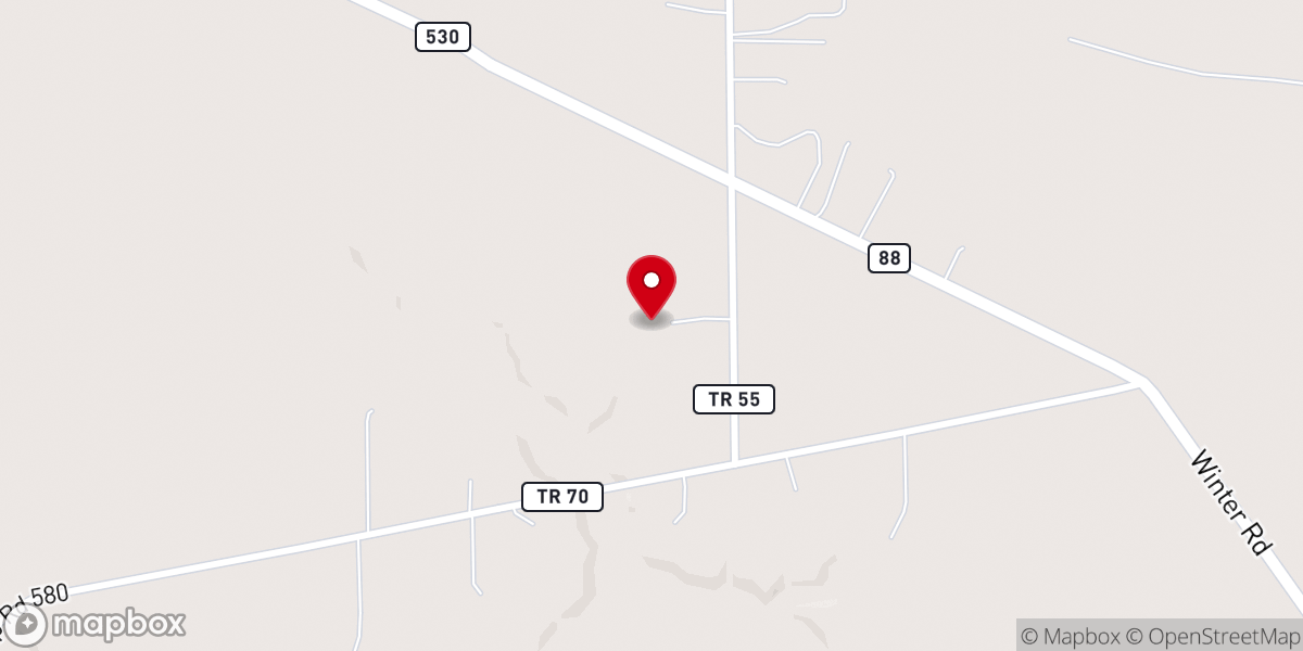 Map showing location of West Salem Mission
