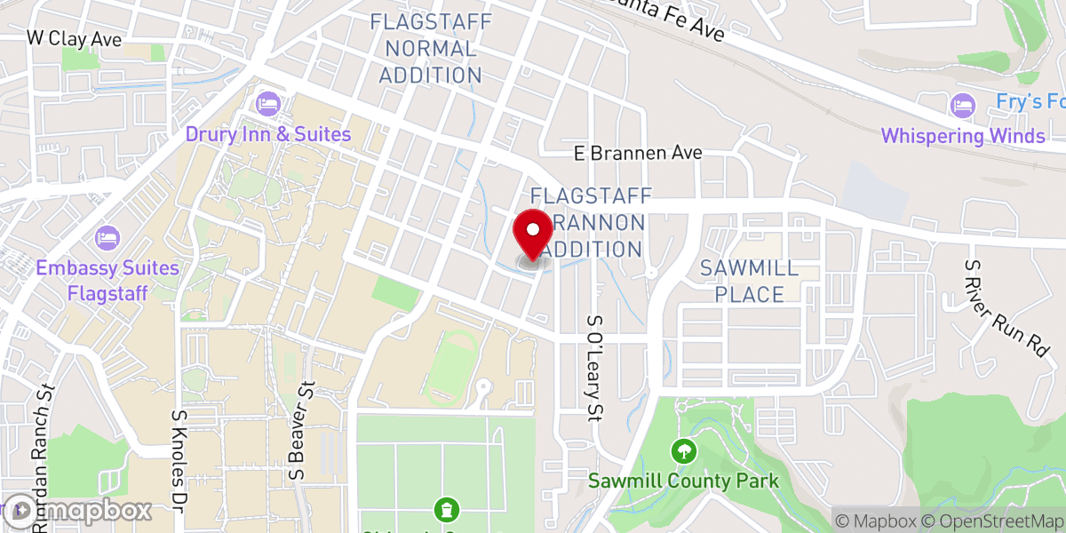 Map showing location of Riverside Church of God in Christ