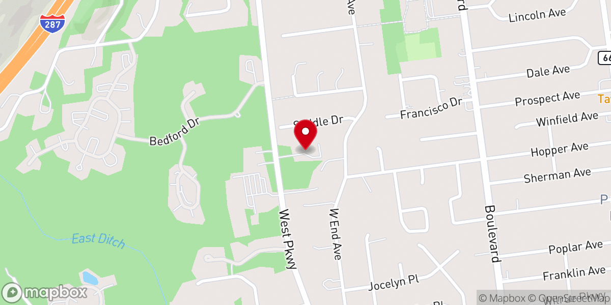 Map showing location of Free Reformed Church